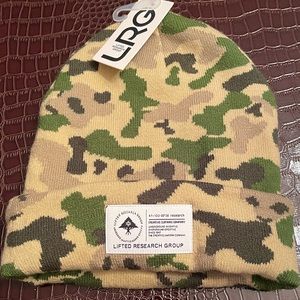 Lifted Research Group (LRG) Cuff Panda Camo Beanie